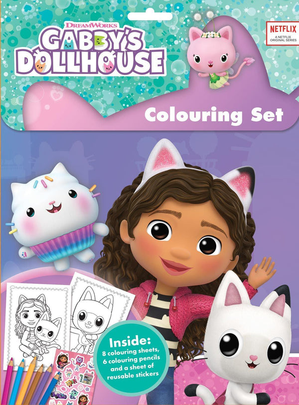 Gabby's Dollhouse Coloring Set - Creative Fun for Kids 3557/GDCS